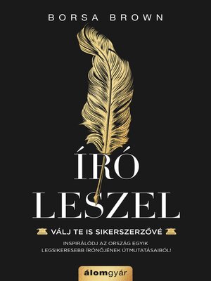 cover image of Író leszel